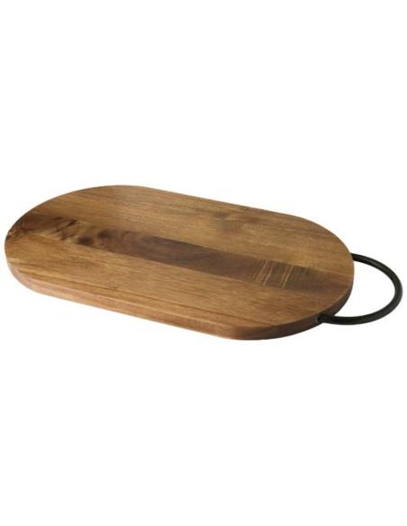 Tabla de cortar de madera de acacia con mango N17293621