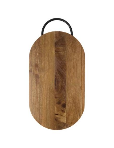 Tabla de cortar de madera de acacia con mango N17293621