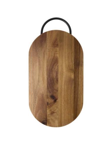Tabla de cortar de madera de acacia con mango N17293621