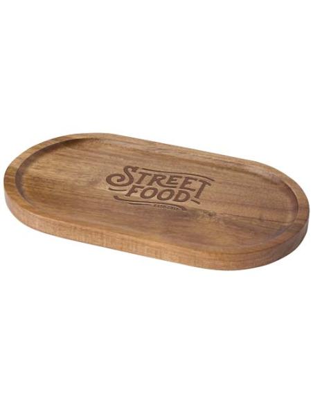 Bandeja de madera de acacia N17493621
