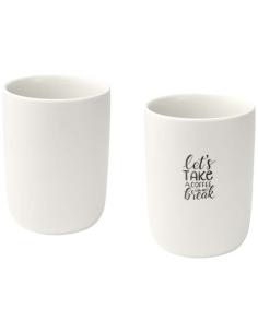 Juego de 2 tazas de cerámica de 350 ml N10693621 2