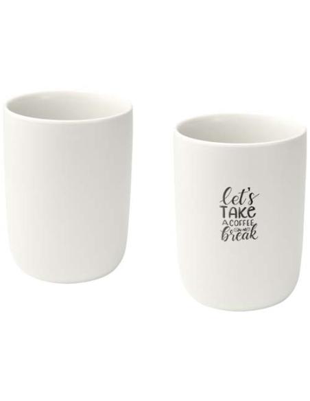 Juego de 2 tazas de cerámica de 350 ml N10693621