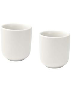 Juego de 2 tazas de espresso de cerámica de 90 ml N10793621