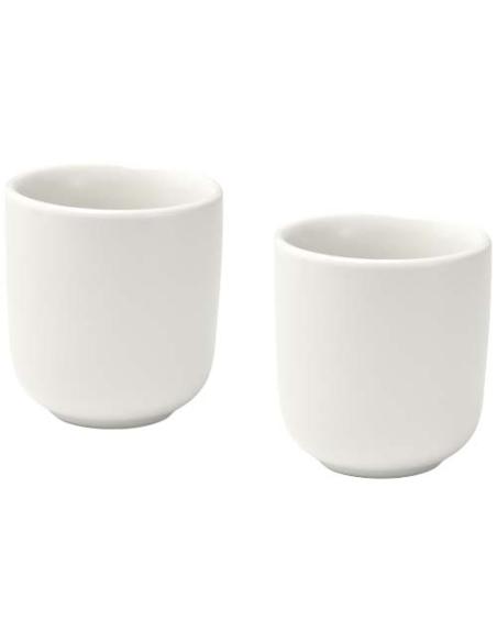 Juego de 2 tazas de espresso de cerámica de 90 ml N10793621