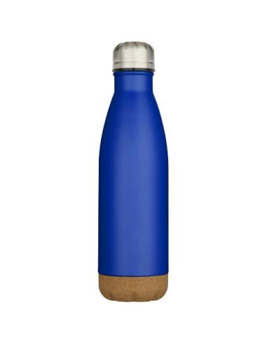 Botella de 500 ml de acero inoxidable con aislamiento y doble pared con detalles de corcho N35298001
