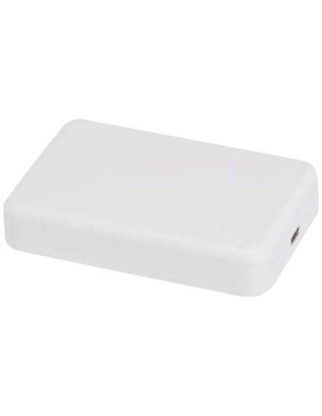 Batería externa inalámbrica magnética de 10 000 mAh y 15 W con PD de 20 W fabricada con plástico reciclado N10244421