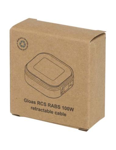 Cable retráctil reciclado 5 en 1 para sincronización de datos y carga rápida de 100 W con kit de herramientas para smartphone N1