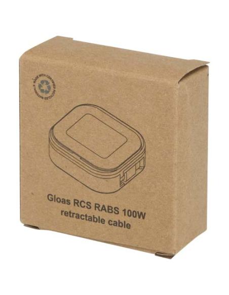 Cable retráctil reciclado 5 en 1 para sincronización de datos y carga rápida de 100 W con kit de herramientas para smartphone N1