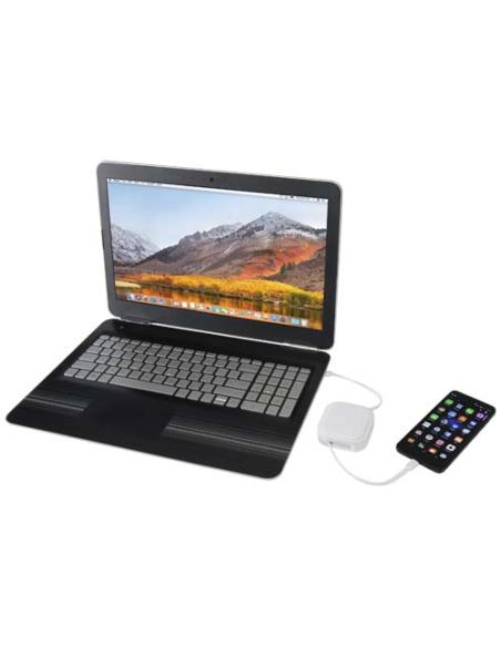 Cable retráctil reciclado 5 en 1 para sincronización de datos y carga rápida de 100 W con kit de herramientas para smartphone N1