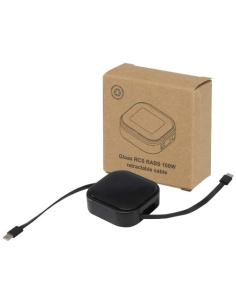 Cable retráctil reciclado 5 en 1 para sincronización de datos y carga rápida de 100 W con kit de herramientas para smartphone N1