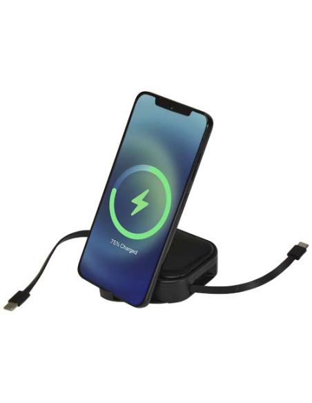 Cable retráctil reciclado 5 en 1 para sincronización de datos y carga rápida de 100 W con kit de herramientas para smartphone N0