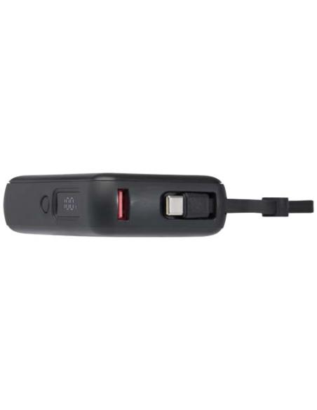 Batería externa para tableta de 10 000 mAh y 35 W con cable tipo C integrado y fabricada con plástico reciclado N09054421