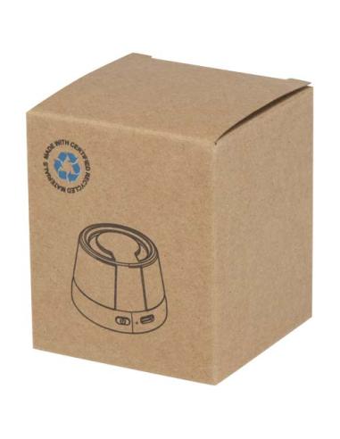 Altavoz inalámbrico magnético de plástico reciclado de 3 W N09254421