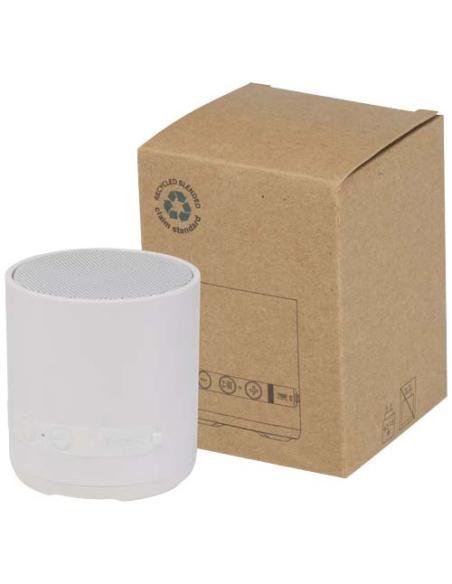 Altavoz inalámbrico de plástico reciclado de 3 W N10454421