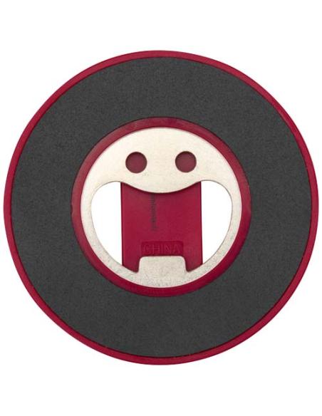 Soporte para teléfono magnético de plástico reciclado con abrebotellas N12164421