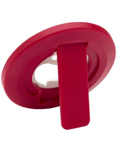 Soporte para teléfono magnético de plástico reciclado con abrebotellas N12164421