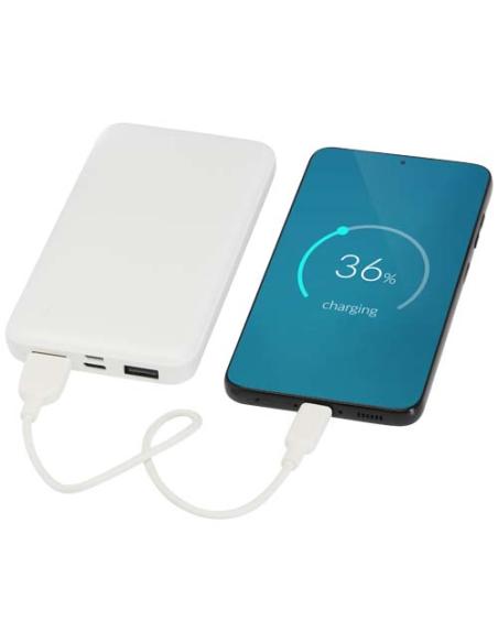 Batería externa de plástico reciclado de 10 000 mAh y 10 W N10854421