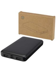 Batería externa de plástico reciclado de 10 000 mAh y 10 W N10854421