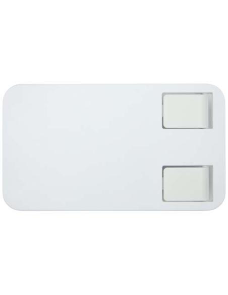 Soporte para teléfono plegable de plástico reciclado con soporte metálico para escritorio N10764421