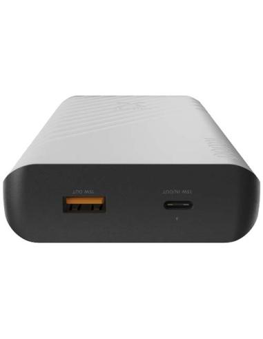 Batería externa solar de 10 000 mAh y 15 W con luz N48974421