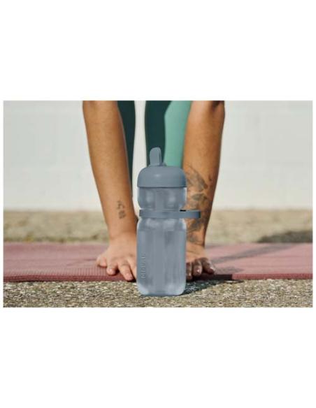 Bidón deportivo con tapa Flip de material reciclado de 600 ml N25319001