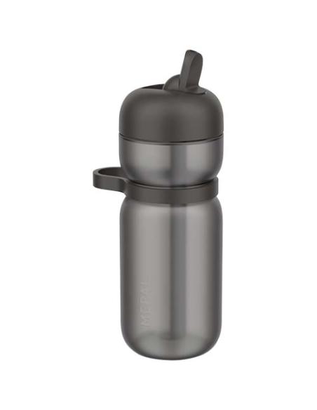 Bidón deportivo con tapa Flip de material reciclado de 600 ml N09319001