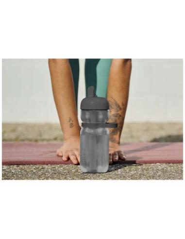 Bidón deportivo con tapa Flip de material reciclado de 600 ml N09319001
