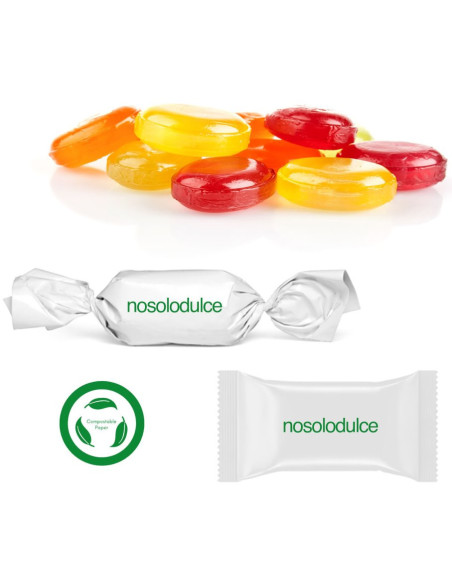 Caramelo Ecológico Personalizado | Desde 4,95 € | nosolodulce