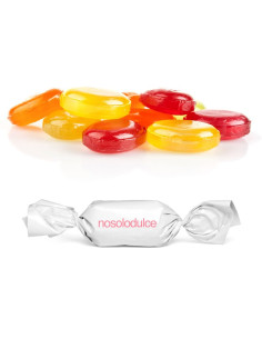 Caramelo Duro Doble Lazo Personalizado