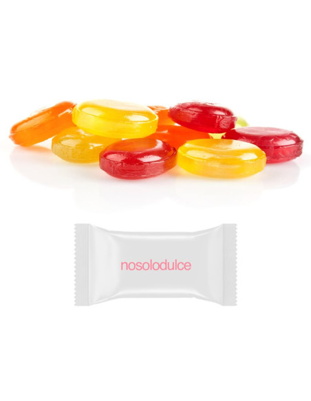 Caramelo Duro Flowpack Personalizado | Desde 4,85 € | nosolodulce