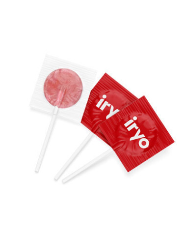 Piruleta Redonda Pequeña Sin Azúcar Personalizada | Desde 0,07 € | nosolodulce