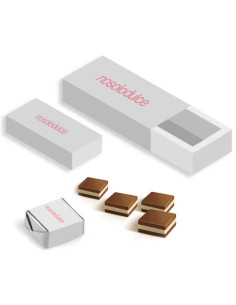 Caja con 2 Bombones Cortados Personalizados | Desde 2,81 € | nosolodulce