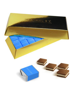 Lingote Mediano con 40 Bombones Cortados Personalizados | Desde 17,13 € | nosolodulce