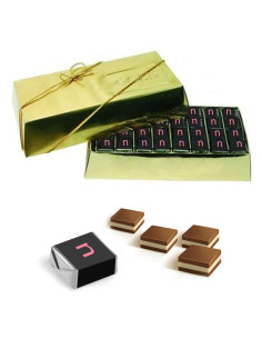 Lingote Grande con 84 Bombones Cortados Personalizados | Desde 47,25 € | nosolodulce