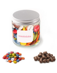 Tarro relleno de Lacasitos/Conguitos Personalizado | Desde 2,95 € | nosolodulce