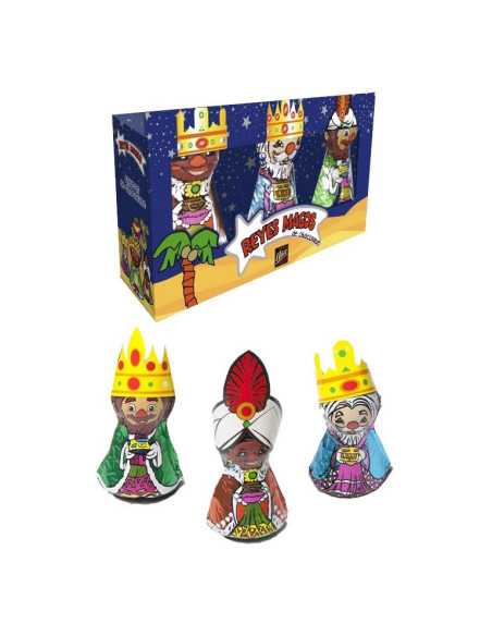 Reyes de Chocolate a Granel o en Caja de 3 | Mejor Precio | nosolodulce