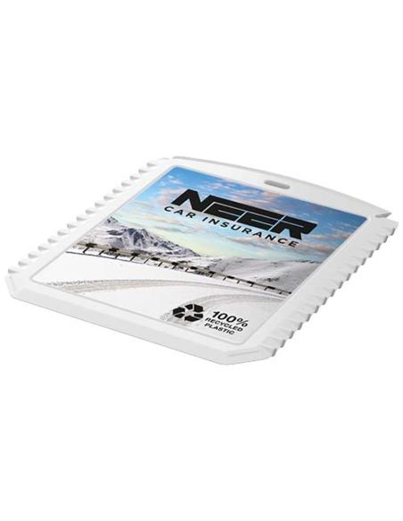 Rascador de hielo rectangular de plástico reciclado N10205022