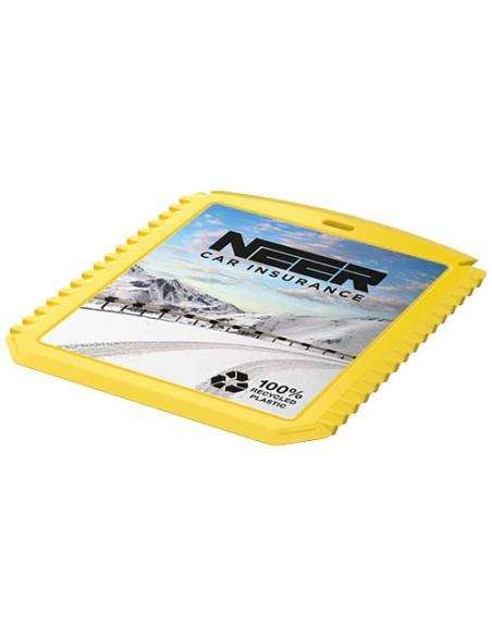 Rascador de hielo rectangular de plástico reciclado N11205022