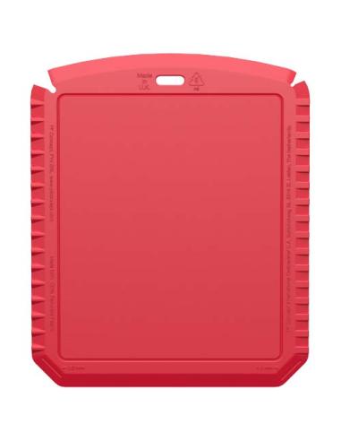 Rascador de hielo rectangular de plástico reciclado N12205022