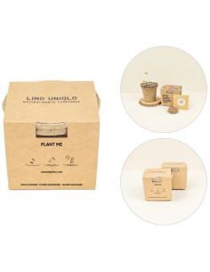 Kit de Siembra en Maceta de Fibra de Coco Personalizado | Mejor precio | nosolodulce