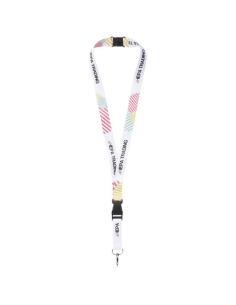 Balta lanyard en sublimación con hebilla desmontable y cierre de seguridad NC0700LP1