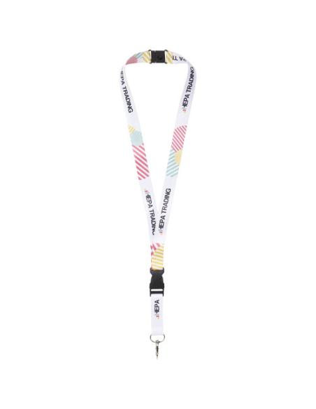 Balta lanyard en sublimación con hebilla desmontable y cierre de seguridad NC0700LP1