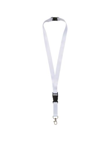 Balta lanyard en sublimación con hebilla desmontable y cierre de seguridad NC0700LP1