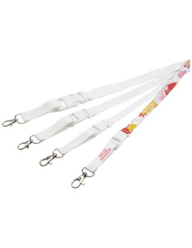 Balta lanyard en sublimación con hebilla desmontable y cierre de seguridad NF1700LP1