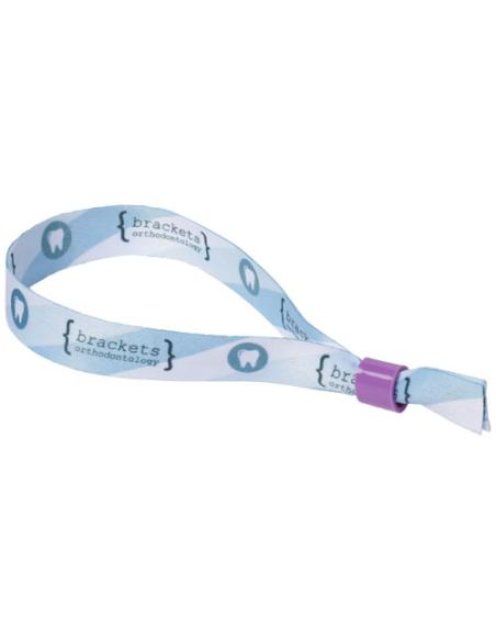 Pulsera festivales “El” con cierre de plástico N50410LP1