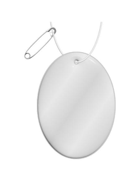 Colgante ovalado de PVC reflectante H-12 RFX™ N10010RP1