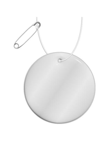 Colgante de circulo mediano de PVC reflectante H-12 RFX™ N10120RP1