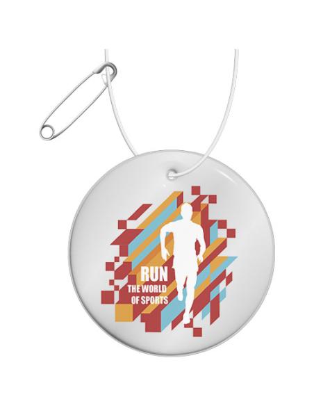 Colgante de circulo mediano de PVC reflectante H-12 RFX™ N10120RP1