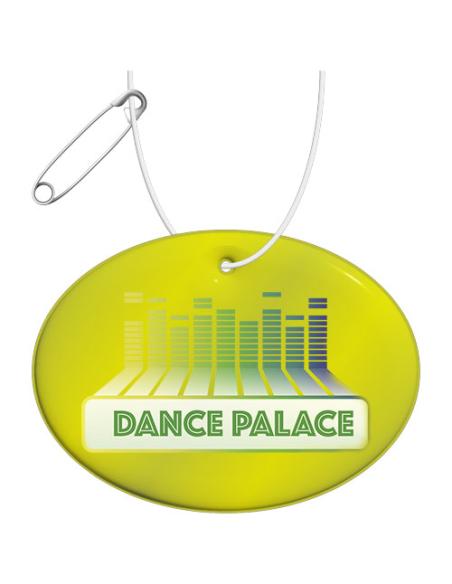 Colgante de circulo grande de PVC reflectante H-12 RFX™ N60220RP1