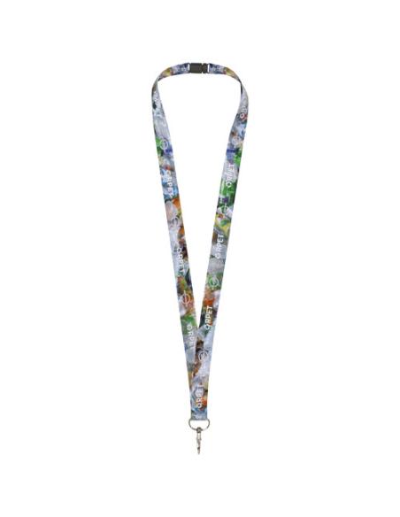 Addie lanyard en sublimación de PET reciclado con cierre de seguridad NC1080LP1